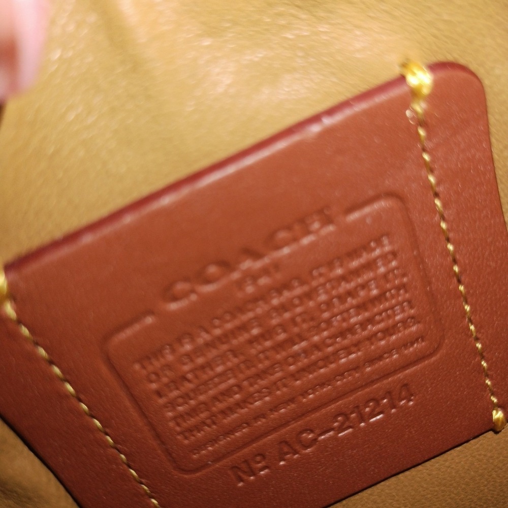 Very Rare Limited Edition Coach Ace 14 Nappa Pebbled Leather in Chalk Whipstitch - Picture 13 of 14